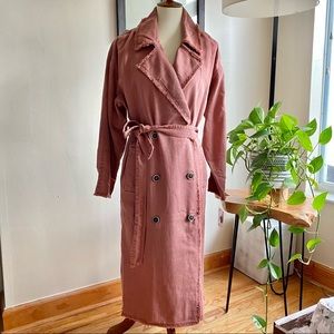 Free People Kelly Trench Coat NWT Size XS/S